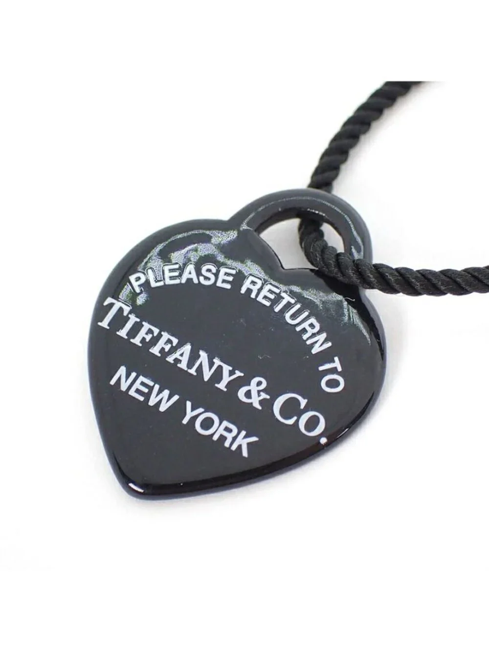 Tiffany & Co 925 Plastic Return to Pendant